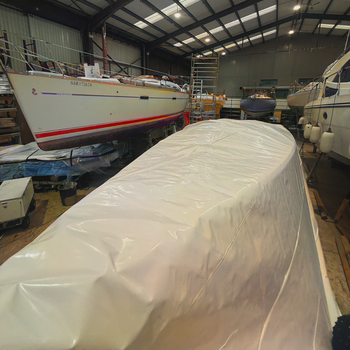 Yacht Maintenance Shrink Wrap UK