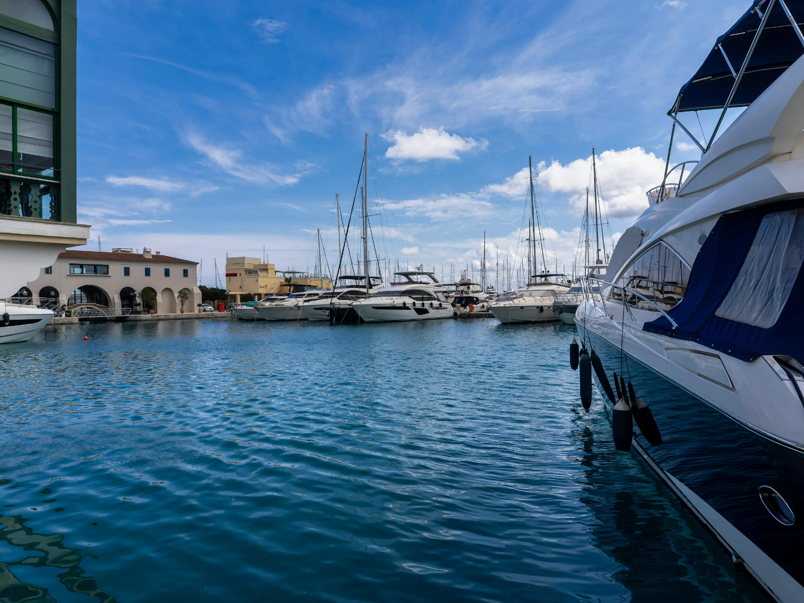 Limassol Marina Yacht Shrink Wrap UK
