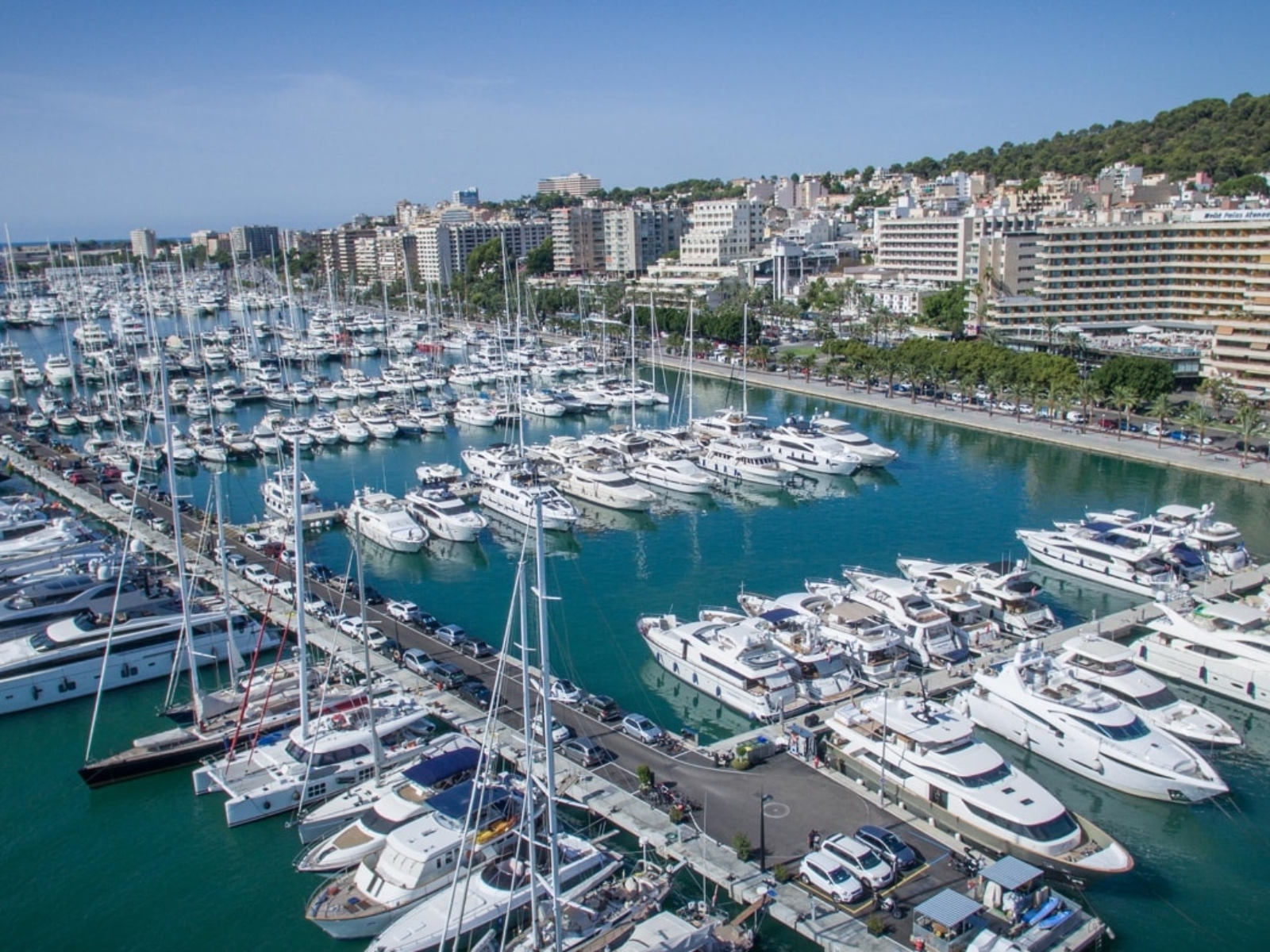 Marina Port De Mallorca Yacht Shrink Wrap